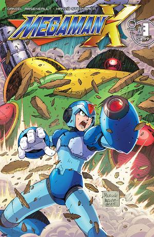 Mega Man X #3 CVR C (OF 5) CVR C MARCELO MATERE cover