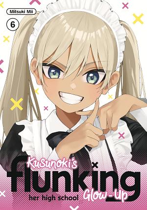 Kusunoki's Flunking Her High School Glow-Up 6 cover