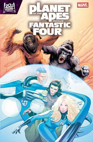 Planet Of The Apes Vs. Fantastic Four #3 cover