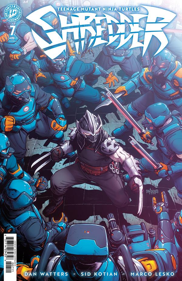 Teenage Mutant Ninja Turtles: Shredder Cover A (Santolouco) #7 Cover A (Santolouco) cover