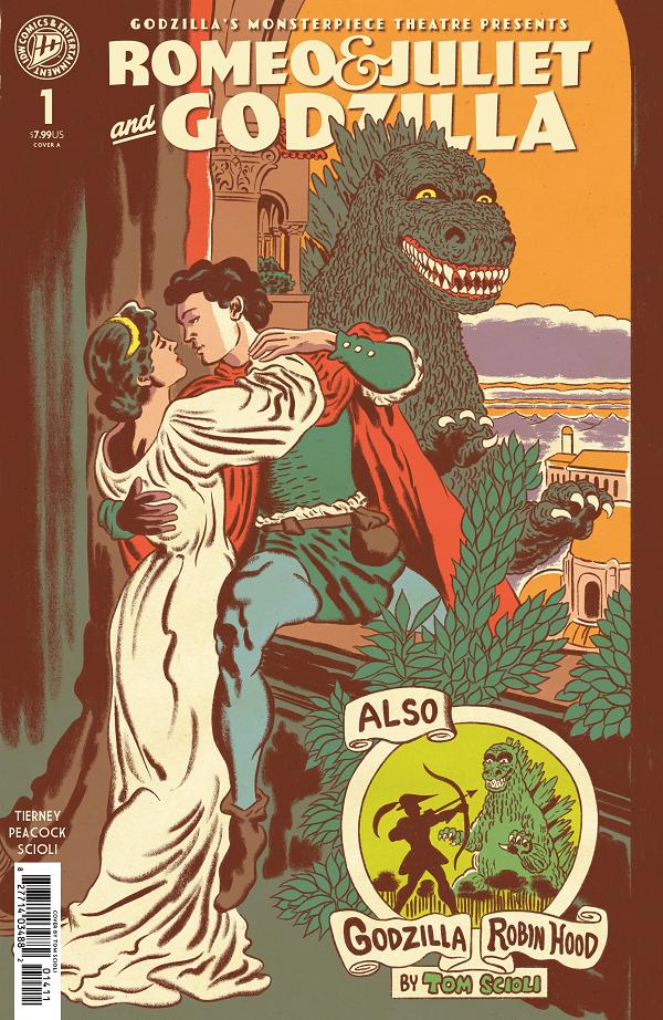 Godzilla’s Monsterpiece Theatre Presents: Romeo & Juliet & Godzilla Cover A (Scioli) #1 cover