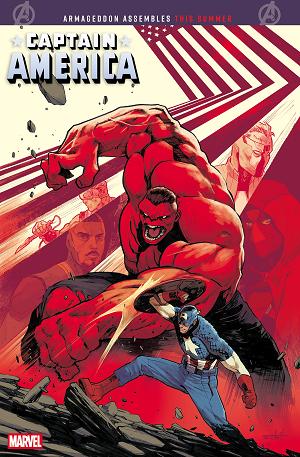 Captain America #7 VALERIO SCHITI 2ND PRINTING VARIANT cover