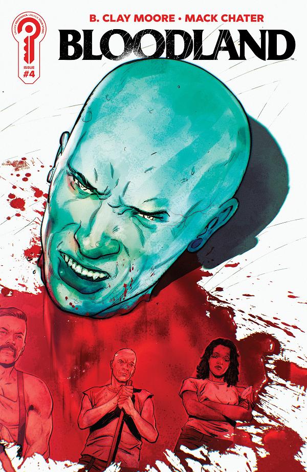 Bloodland Cover A Mack Chater #4 cover by Mack Chater
