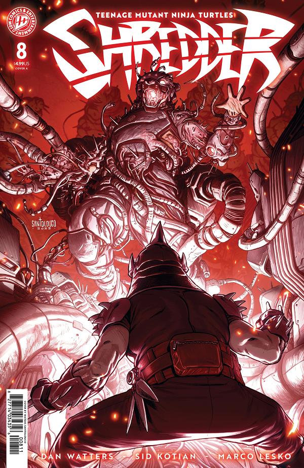 Teenage Mutant Ninja Turtles: Shredder Cover A (Santolouco) #8 Cover A (Santolouco) cover