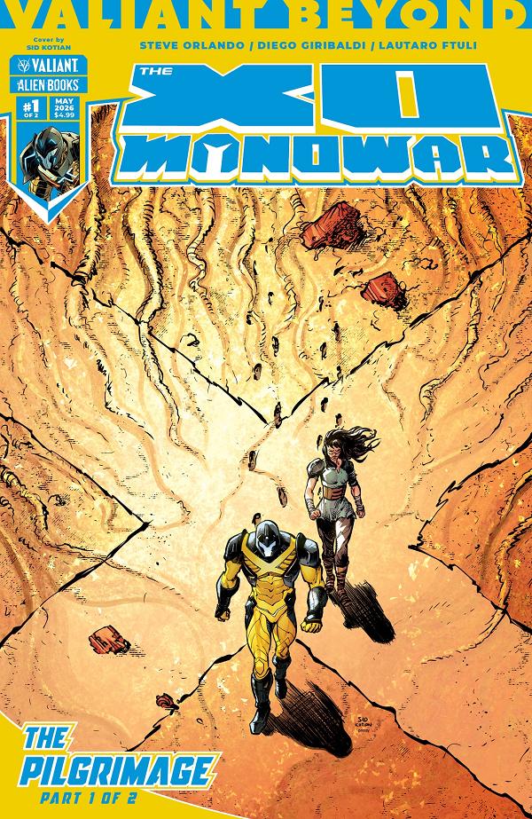 Valiant Beyond: The X-O Manowar --The Pilgrimage Cover A (Kotian) #9 Cover A (Kotian) cover