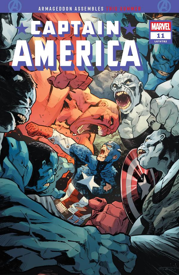 Captain America #11 cover