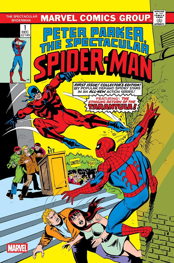 Peter Parker, The Spectacular Spider-Man Facsimile Edition #1 FACSIMILE EDITION cover