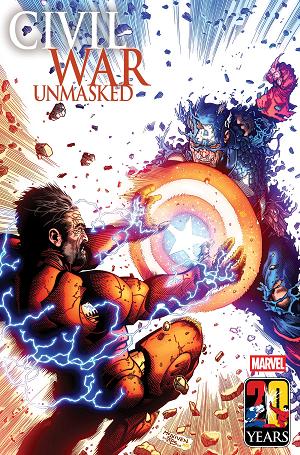Civil War: Unmasked #1 STEVE MCNIVEN VARIANT [1:25] cover