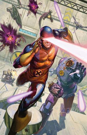 Cyclops #3 BEN HARVEY CYCLOPS VIRGIN VARIANT [1:50] cover