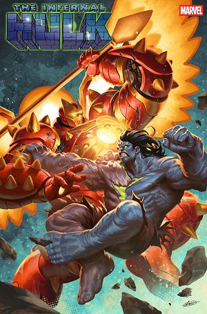 Infernal Hulk #6 MATEUS MANHANINI VARIANT [1:25] cover