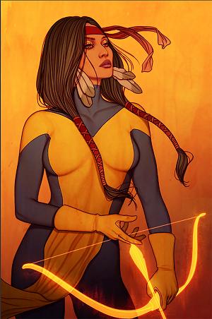 Moonstar #2 JENNY FRISON VIRGIN VARIANT [1:50] cover