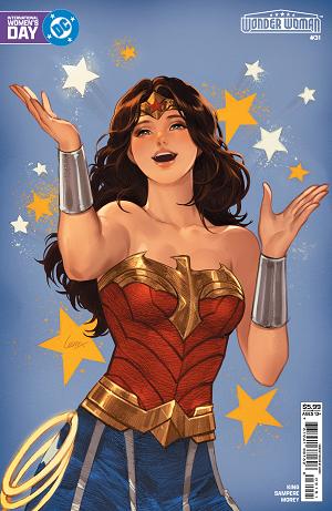 Wonder Woman #31 CVR E CVR E LESLEY LEIRIX LI INTERNATIONAL WOMEN’S DAY CARD STOCK cover