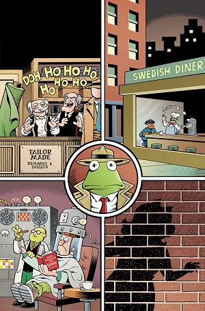 Muppets Noir #2 CVR C CVR C ROGER LANGRIDGE METAL VIRGIN CVR cover