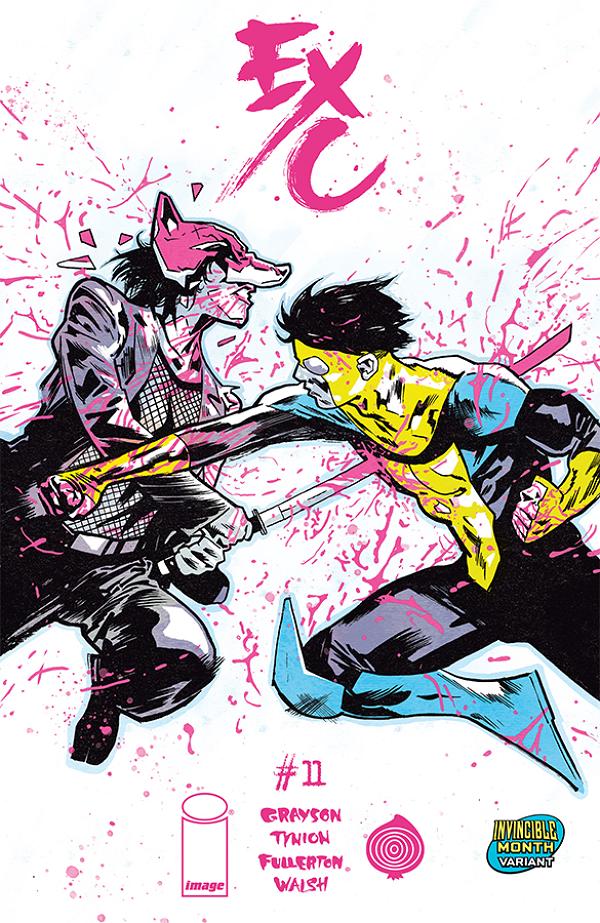 Exquisite Corpses #11 CVR H CVR H MICHAEL WALSH INVINCIBLE TEAM UP cover