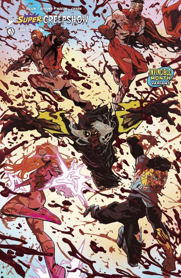 Super Creepshow #1 CVR E (OF 5) CVR E ROSSI GIFFORD INVINCIBLE TEAM UP cover