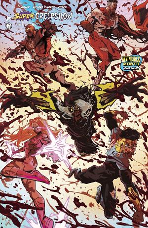 Super Creepshow #1 CVR E (OF 5) CVR E ROSSI GIFFORD INVINCIBLE TEAM UP cover