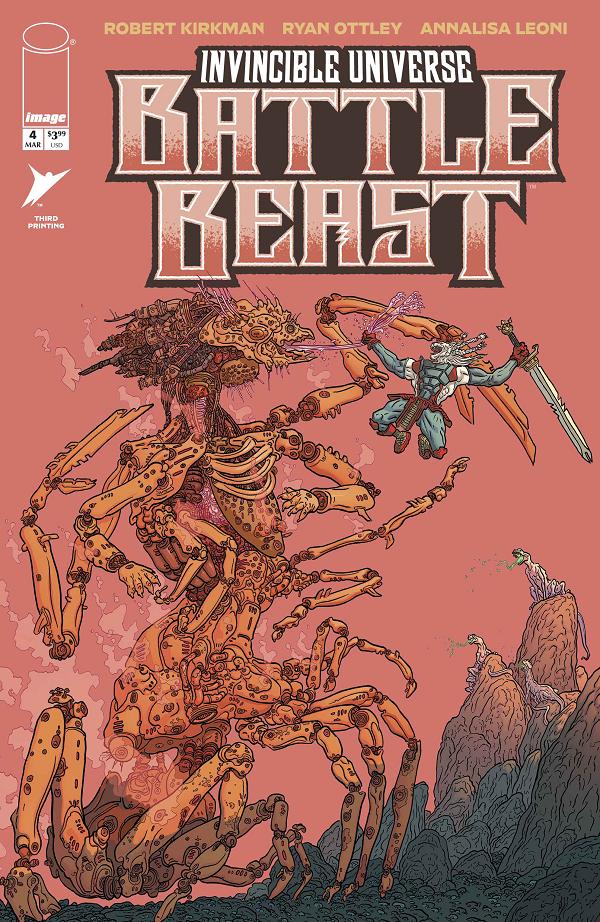 Invincible Universe Battle Beast #4  cover