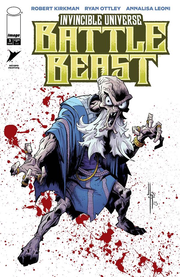 Invincible Universe Battle Beast #5  cover