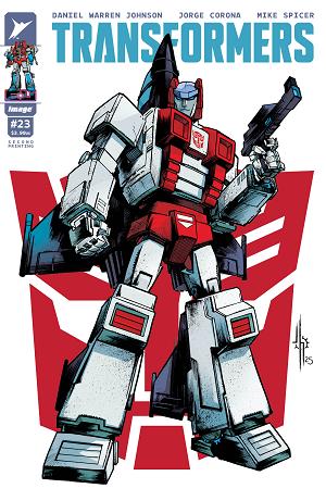 Transformers #23 CVR B 2ND PTG CVR B JASON HOWARD AUTOBOT cover