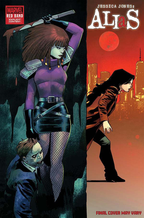 Alias: Red Band #2 JAN BAZALDUA VARIANT [POLYBAGGED] [1:25] cover