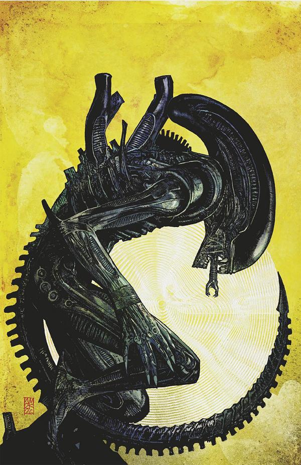 Alien: King Killer #1 ALEX MALEEV VIRGIN VARIANT [1:50] cover