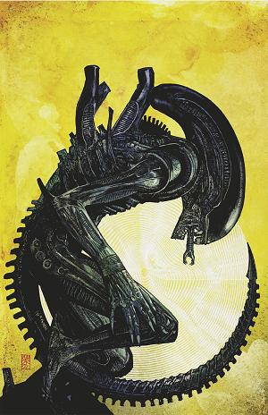 Alien: King Killer #1 ALEX MALEEV VIRGIN VARIANT [1:50] cover