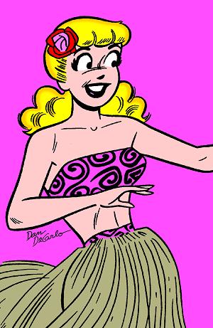 Archie Comics 85Th Anniversary Presents Betty & Veronica Pin Up Special #1 CVR B (ONE SHOT) CVR B DAN DECARLO BETTY cover