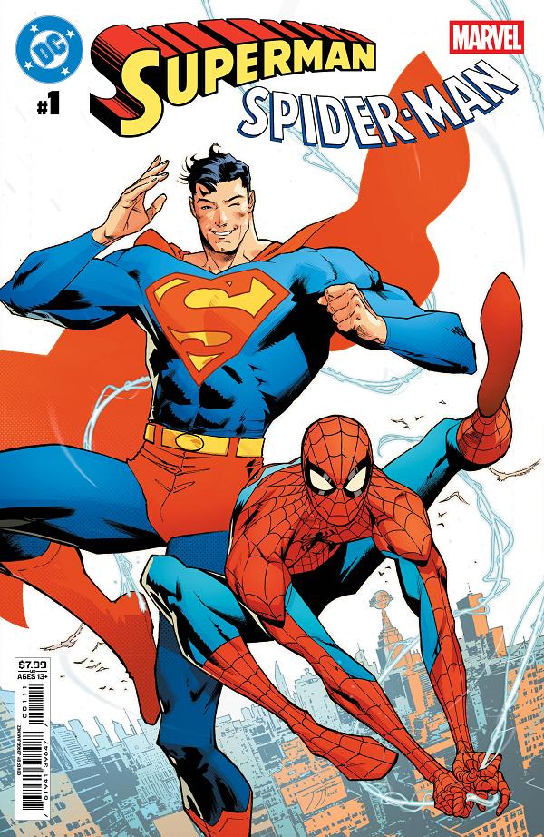 Dc Marvel Superman Spider-Man #1 CVR A JORGE JIMENEZ cover