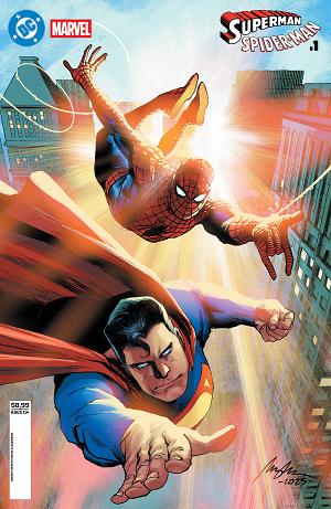 Dc Marvel Superman Spider-Man #1 CVR C (ONE SHOT) CVR C RAFAEL ALBUQUERQUE CARD STOCK cover