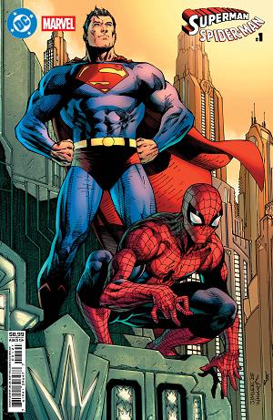 Dc Marvel Superman Spider-Man #1 CVR B (ONE SHOT) CVR B JIM LEE CARD STOCK cover