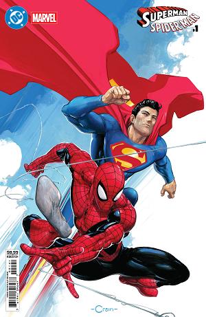 Dc Marvel Superman Spider-Man #1 CVR D (ONE SHOT) CVR D CLAYTON CRAIN CARD STOCK cover