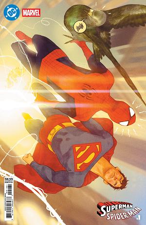 Dc Marvel Superman Spider-Man #1 CVR H (ONE SHOT) CVR H MITCH GERADS CARD STOCK cover