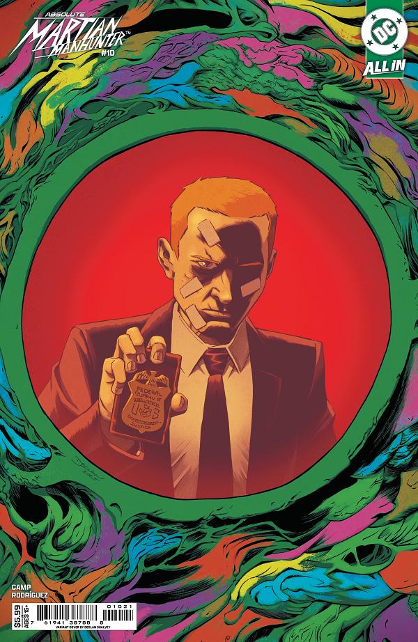 Absolute Martian Manhunter #10 CVR B CVR B DECLAN SHALVEY CARD STOCK cover