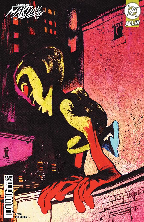 Absolute Martian Manhunter #10 CVR D CVR D JAMES HARREN CARD STOCK cover