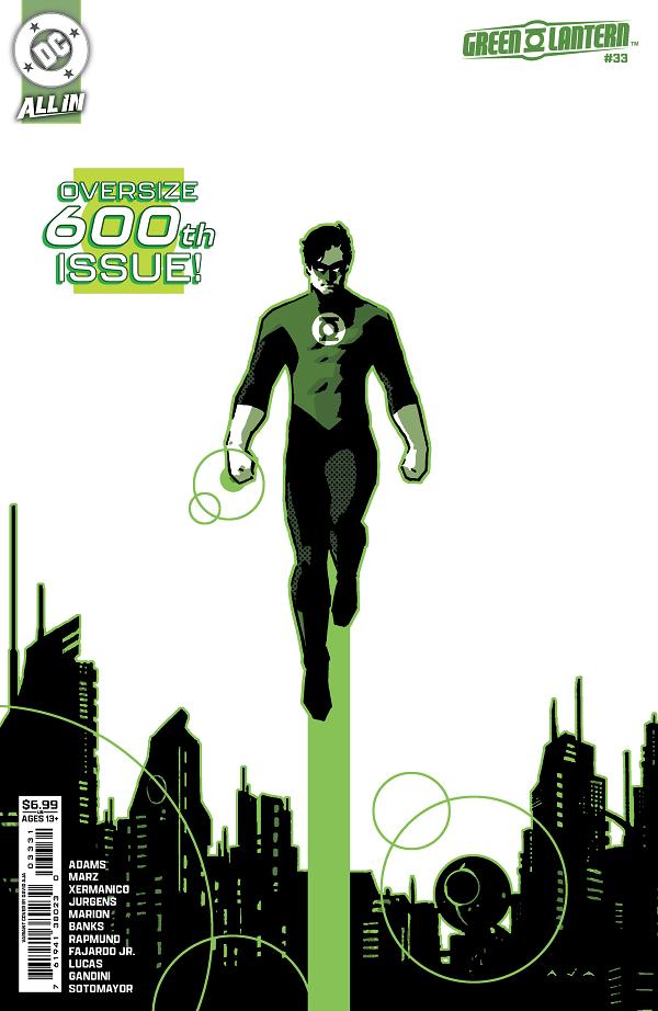 Green Lantern #33 CVR C CVR C DAVID AJA CARD STOCK cover