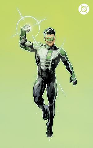 Green Lantern #33 CVR E CVR E XERMANICO CORNER BOX SPOT FOIL cover
