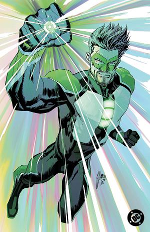 Green Lantern #33 CVR G CVR G GUILLEM MARCH GLOW-IN-THE-DARK cover