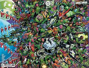 Green Lantern #33 CVR F CVR F SCOTT KOBLISH LEGACY WRAPAROUND CARD STOCK cover