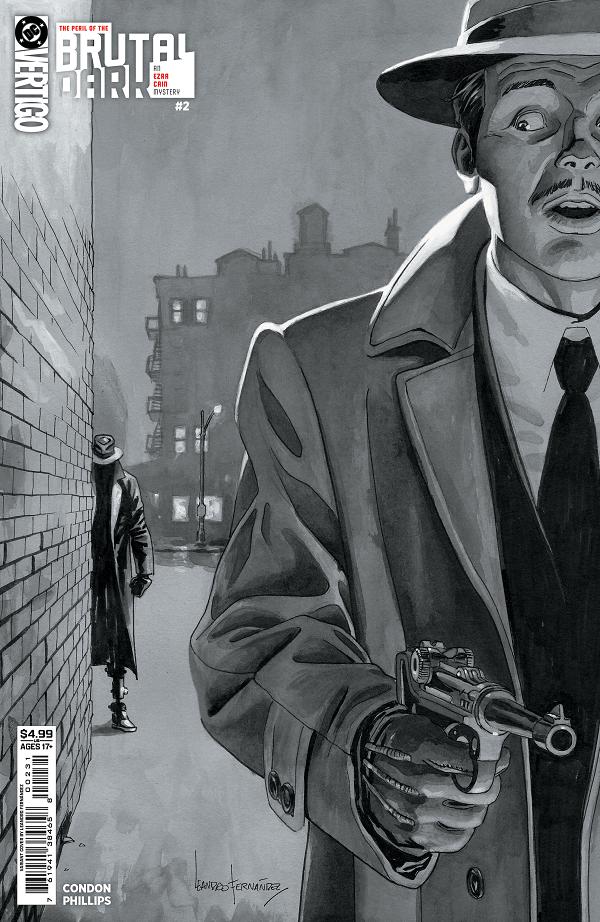 The Peril Of The Brutal Dark An Ezra Cain Mystery #2 CVR C (OF 6) CVR C LEANDRO FERNANDEZ CARD STOCK cover