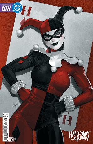 Harley Quinn #60 CVR E CVR E LESLEY LEIRIX LI INTERNATIONAL WOMEN’S DAY CARD STOCK cover