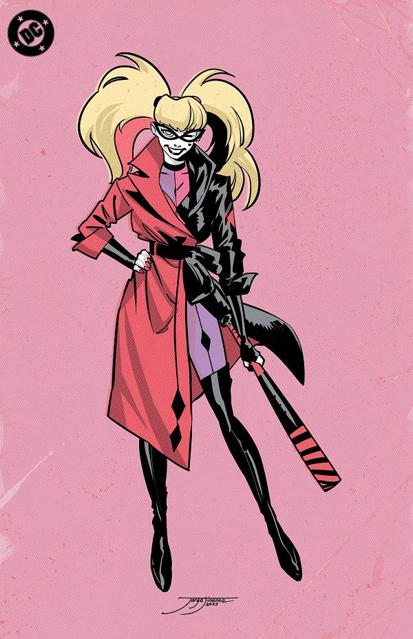 Harley Quinn #60 CVR G CVR G JORGE JIMENEZ CORNER BOX SPOT FOIL cover