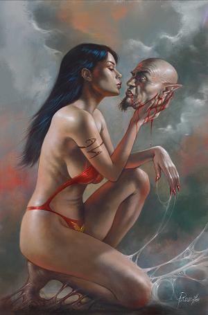 Vampirella #12 CVR L CVR L INC 1:20 LUCIO PARRILLO VIRGIN cover