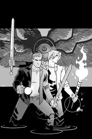 Supernatural #6 CVR L CVR L INC 1:5 E JOHN AMOR LINE ART VIRGIN cover