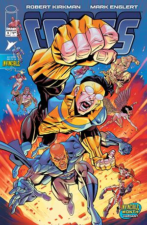Invincible Universe Capes #5 CVR F CVR F MARK ENGLERT INVINCIBLE TEAM UP cover