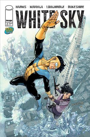 White Sky #2 CVR C CVR C JP MAVINGA INVINCIBLE TEAM UP cover