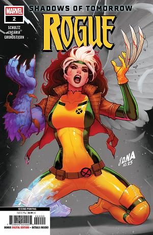 Rogue #2 DAVID NAKAYAMA 2ND PRINTING VARIANT cover