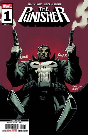 Punisher #1 RYAN STEGMAN 2ND PRINTING VARIANT cover