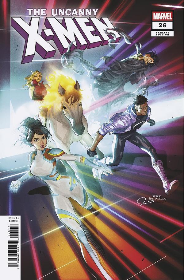 Uncanny X-Men #26 variant cover by Gerald Parel