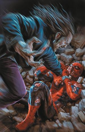 Amazing Spider-Man #26 LEE BERMEJO AMAZING VISIONS VIRGIN VARIANT [DS] [1:100] cover