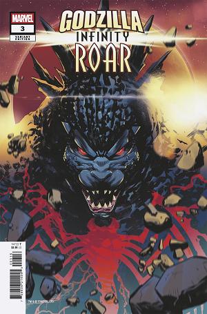 Godzilla: Infinity Roar #3 FRANCESCO MANNA VARIANT [1:25] cover